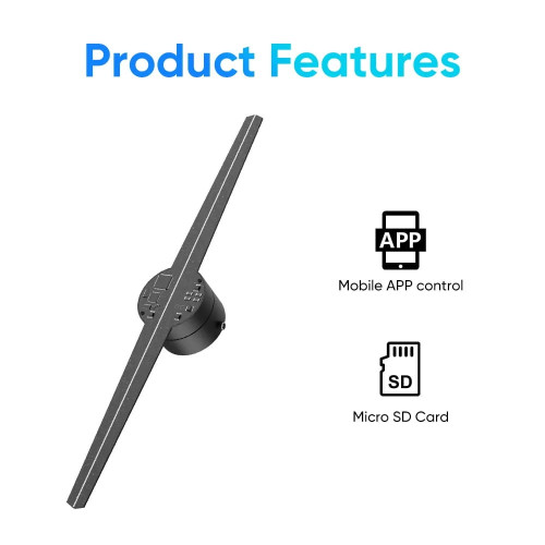 3D голографический вентилятор Z2 (42см)