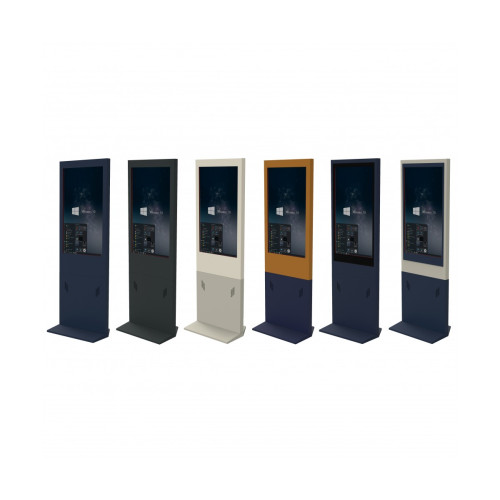 Интерактивный вертикальный сенсорный стенд (видеостойка) Minim 43 Touch