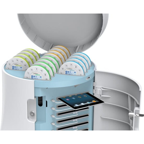 Мобильная тележка для хранения и зарядки 16 ЛабДисков