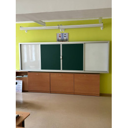 Комплект КлассПро рельсовая система с мультибордом 65"