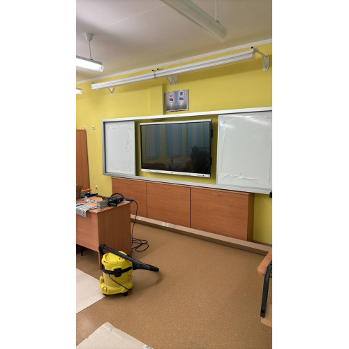 Комплект КлассПро рельсовая система с мультибордом 75"