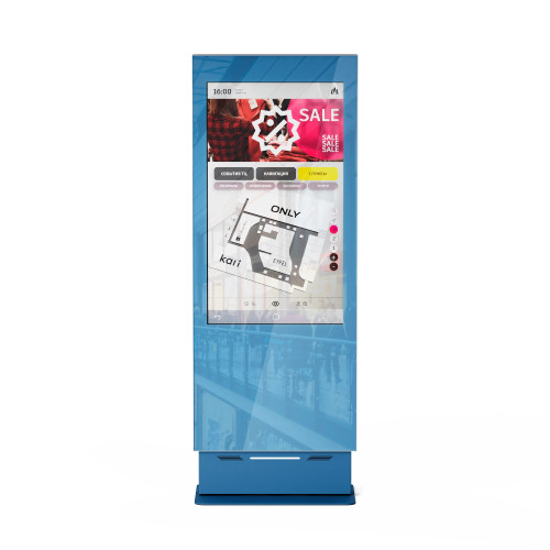 Двусторонняя сенсорная стойка УЛЬТРА 55