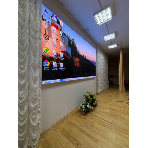 Монтаж наружных и внутренних led-экранов