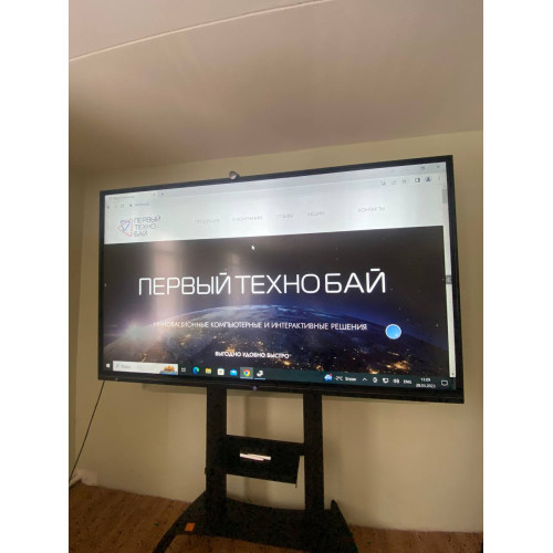 Монтаж интерактивных панелей